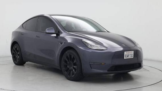 TESLA MODEL Y 2020 5YJYGDEE1LF058358 image
